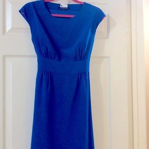 Royal blue dress